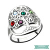 Bague Arbre De Vie Tree Of Life En Argent 925 47 - 4 Bague Arbre De Vie