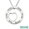 Collier Famille I Will Always Love You En Argent Sterling 925 35Cm Famille